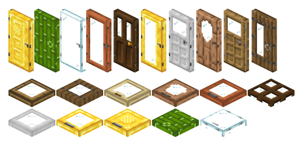 Мод на двери люки. Текстура двери майнкрафт. Minecraft Door PNG.