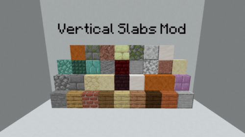 Flipped Slabs - вертикальные полублоки (1.14.4)
