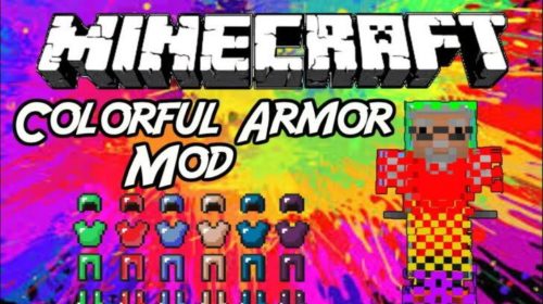 Colorful Armor - цветная броня (1.15.2, 1.14.4, 1.12.2, 1.7.10)
