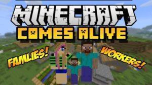 Minecraft Comes Alive - изменяет жителей деревни (1.12.2, 1.10.2, 1.9.4, 1.7.10)