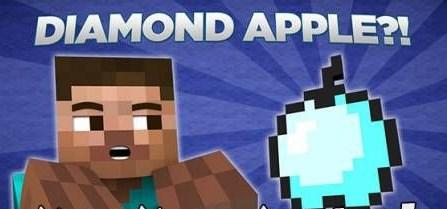 Diamond Apples - Мод Алмазные Яблоки (1.16)