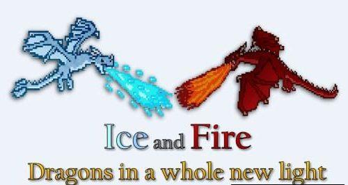 Ice and Fire - огненные и ледяные драконы (1.16.5, 1.16.4,1.16.3, 1.15.2, 1.12.2, 1.11.2, 1.10.2)