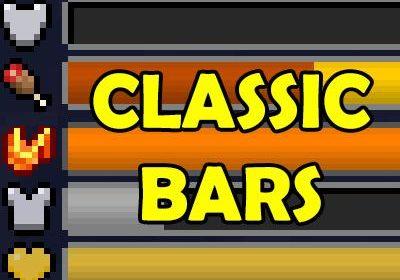 Classic Bars - удобный интерфейс (1.15.2, 1.14.4, 1.12.2)