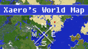 Xaero’s World Map - полно-экранная карта мира (1.15.2, 1.14.4, 1.12.2, 1.7.10)