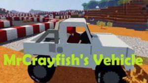 MrCrayfish's Vehicle - новый транспорт (1.16.5, 1.16.4, 1.16.3, 1.15.2, 1.14.4, 1.12.2)