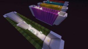 Simple Parkour by sergey-demichev - пять линейных уровней паркура (1.13.2)