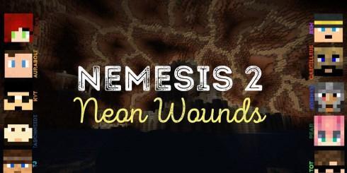 Nemesis II - Neon Wounds - карта в жанре собери монумент (1.15.2)