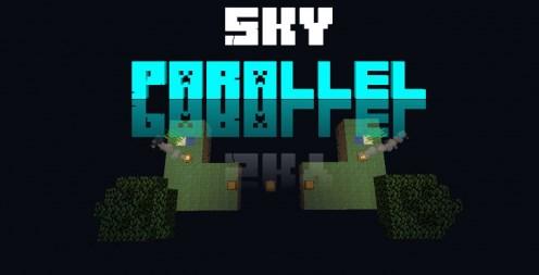 SkyParallel - выживание в небесах с другом (1.15.2)