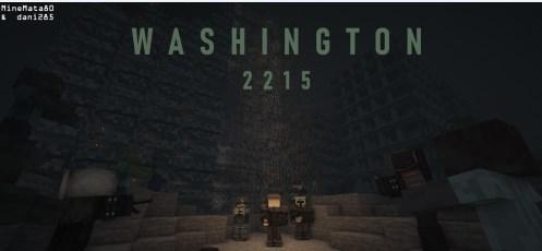 Washington 2215 - карта постядерного мира с зомби (1.15.2)