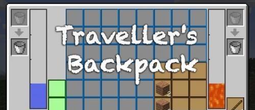 Traveller's Backpack - многофункциональный рюкзак (1.16.4, 1.15.2, 1.14.4, 1.12.2)