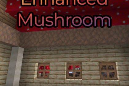Enhanced Mushrooms - превращает грибы в древесину и блоки (1.16.1, 1.15.2)