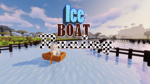 Ice Boat Racing - гонки в лодках на люду (1.16.2, 1.15.2)