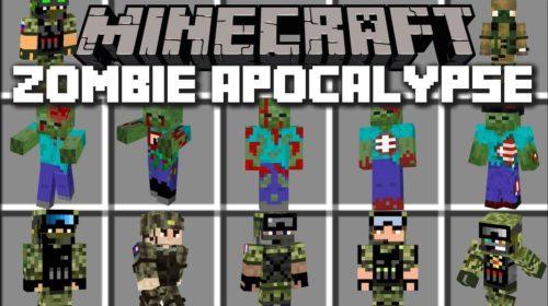 Simple Zombie Apocalypse - мод создает зомби апокалипсис (1.15.2, 1.14.4, 1.12.2)