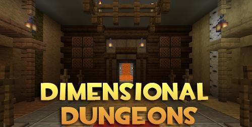 Dimensional Dungeons - генерируемые подземелья (1.17.1, 1.16.5, 1.16.4, 1.15.2, 1.14.4)