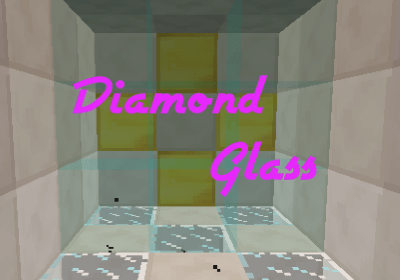 Diamond Glass - особое алмазное стекло (1.16.5, 1.15.2, 1.12.2)