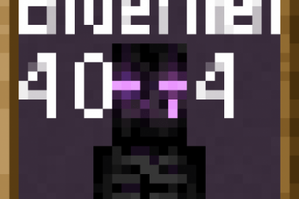 Endermen 404 - новые модели, текстуры и звуки (1.16.5)