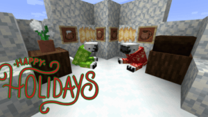 Frozen Up - добавит очаровательную пушистую рептилию-чиллу (1.16.5, 1.16.4)