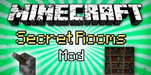 Secret Rooms - скрытые двери, пластины, рычаги (1.16.5, 1.16.4, 1.14.4, 1.12.2)