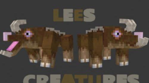 Lee's Creatures -  мифические существа и новые руды (1.16.5, 1.15.2)