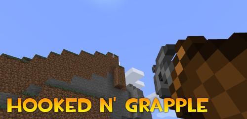 Hooked N' Grapple - новые варианты крюков (1.16.5)