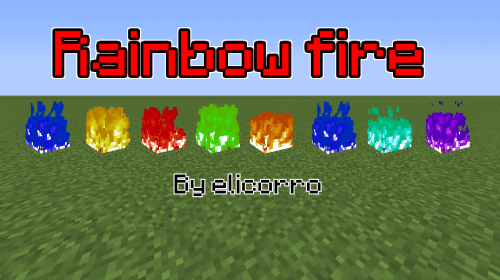 Rainbow fire by elicorro -разноцветный огонь (1.12.2)