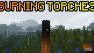 Burning Torches - новый факел (1.16.5, 1.15.2,1.12.2)