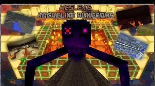 Wesley's Roguelike Dungeons - новые виды подземелий (1.16.5, 1.12.2)
