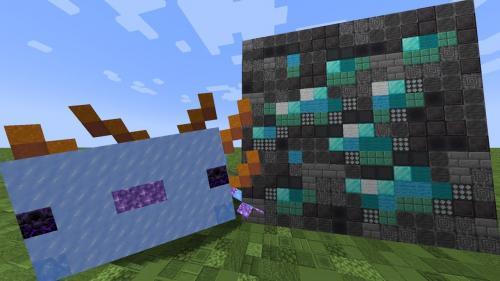 Textures Made of Blocks - текстур пак из блоков (1.17)