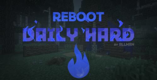 Скачать Daily Hard Reboot - хардкор и квесты (1.12.2)