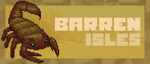 Barren Isles - новые жители пустыни, оазис и новая структура с рудами (1.17.1)