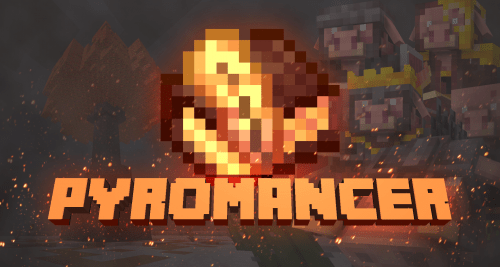 Pyromancer - новые виды оружий зачарования, мобы и руды (1.16.5)